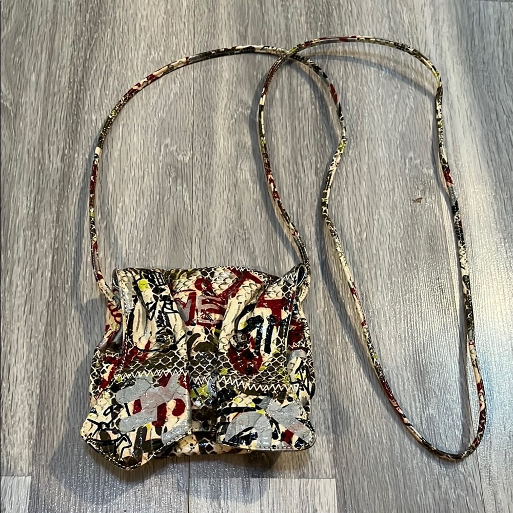 Vintage Carlos falchi cross body bag